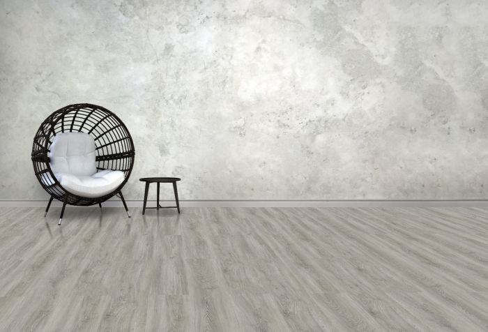 Future Oak mit Trittschalldämmung (antik light grey) Handmuster