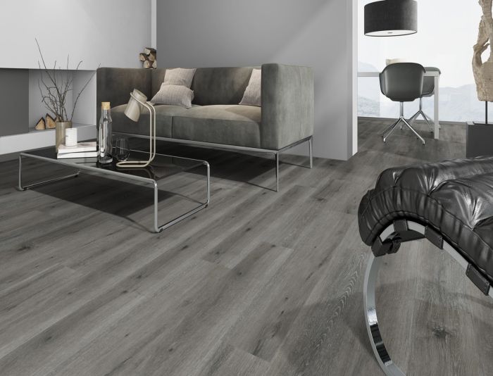 Future Oak mit Trittschalldämmung (dark grey)